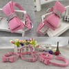 Newtensina Bowtie Dog Collar & Harness & Lead Sets Comfortable