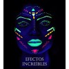 GLOW Arte 12 Pinturas Body Paint Neon Luminosas Glow Cuerpo/cara+regal