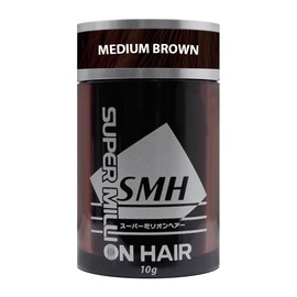 Super Million Hair - 1 x 10g Hair Building Fibres - No.23 Medium Brown