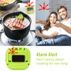 Farerkass Set of 4 Egg Timers, Digital Timer, Digital Stopwatch,