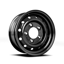 16 X 6.5 Steel NATO Tubeless Wheel ANR4583PM for Land Rover Defender, Discovery 1, and Range Rover Classic