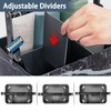 BYUNER Plastic Shower Caddy Dorm: Portable Bathroom Caddy Organizer for