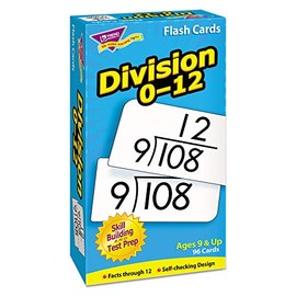 Trend Skill Drill Flash Cards, 3 x 6, Division
