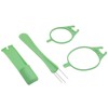 OZXNO 2 Set Pickle Fork Plastic Pickle Grabber Green Pickle