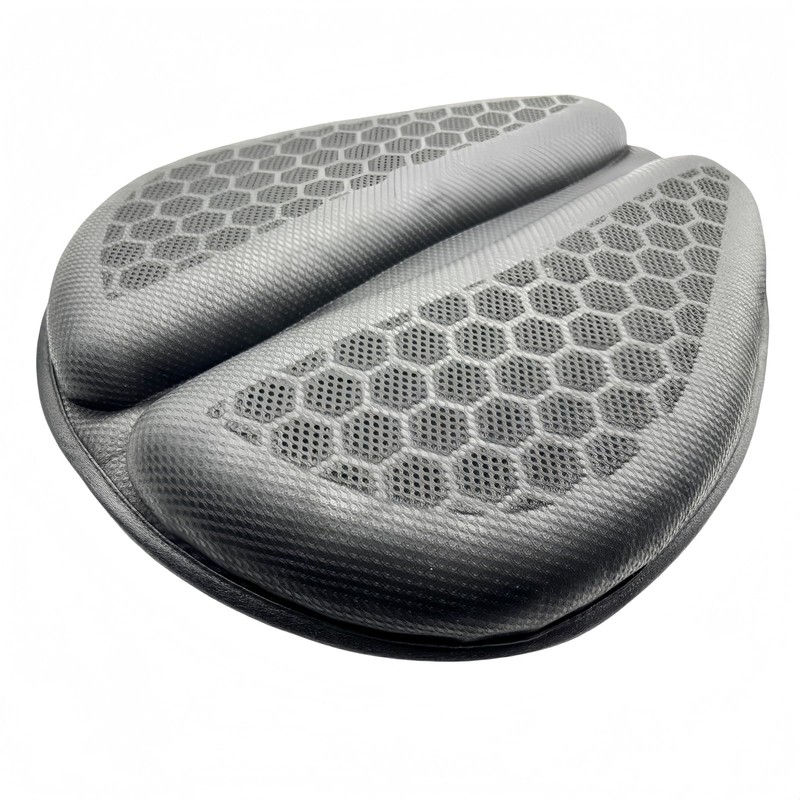 GallopingKnight Motorcycle Gel Seat Cushion - 3D Honeycomb Shock-Absorbing Breathable