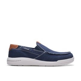 Clarks Men's Driftlite Step Moccasin, Navy Combi, 13