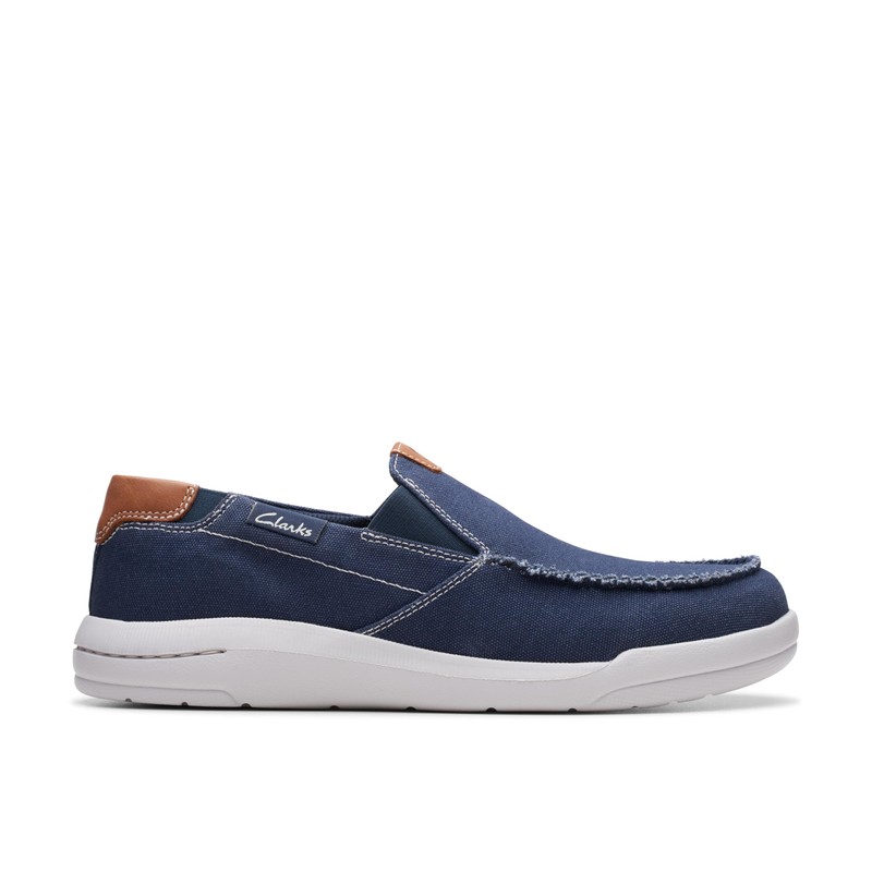 Clarks Men's Driftlite Step Moccasin, Navy Combi, 13