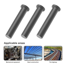 VGOL 10PCS Location Pins Compatible with Trend KWJ700 KWJ900 Workbench Fixtures 10x50mm Carbon Steel Worktop Jig Location Pegs