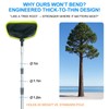 Sepetrel Pool Pole-Upgraded Professional 12 Foot Telescoping Swimming Pool Pole