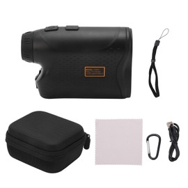 USB Charging Rangefinder Monocular Portable ABS Handheld 5 to 600m Laser Range Finder with Battery