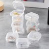 LAKYMIE Pack of 10 Small Storage Containers with Lids Mini