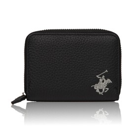 Beverly Hills Polo Club BHG-L1001 Card Case, Bellows Card Case, Black