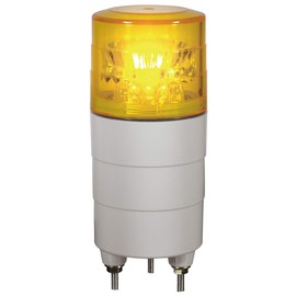 NIKKEI VL04M-200NR LED Rotating Light, 200 V, Red, 0.2 lbs (0.12 kg)