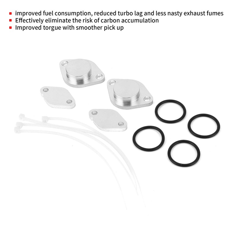 EGR Delete Kit, X8R0021 EGR Delete Removal Blanking Kit with