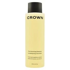 CROWN AFFAIR The Volumizing Shampoo 8oz – Lightweight Gel Cleanser for Oily, Flat Hair with Rice Protein & Tsubaki Oil