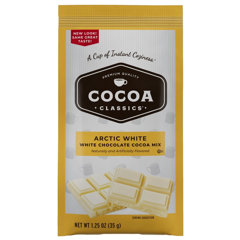 Cocoa Classics Variety Pack Cocoa Mix, Chocolate Supreme, Arctic White,