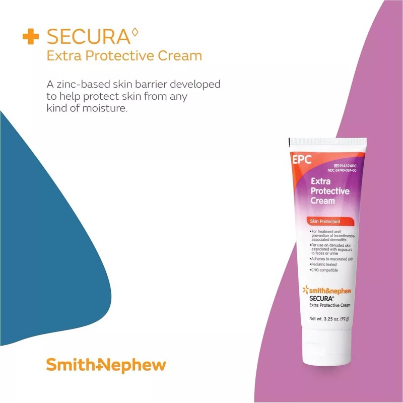 Smith+Nephew Smith & Nephew Secura Extra Protective Cream (epc) Tube,