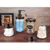 Mason Jar Bathroom Accessories Set(4 Pcs) -Lotion Soap Dispenser &