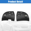 X AUTOHAUX 1 Pair Steering Wheel Volume Control Switch Button