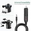 FITE ON Car Charger Compatible with Electric Air Pump for