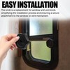 Aussio (3-Pack, Black 1" Shaft RV Window and Vent Knob