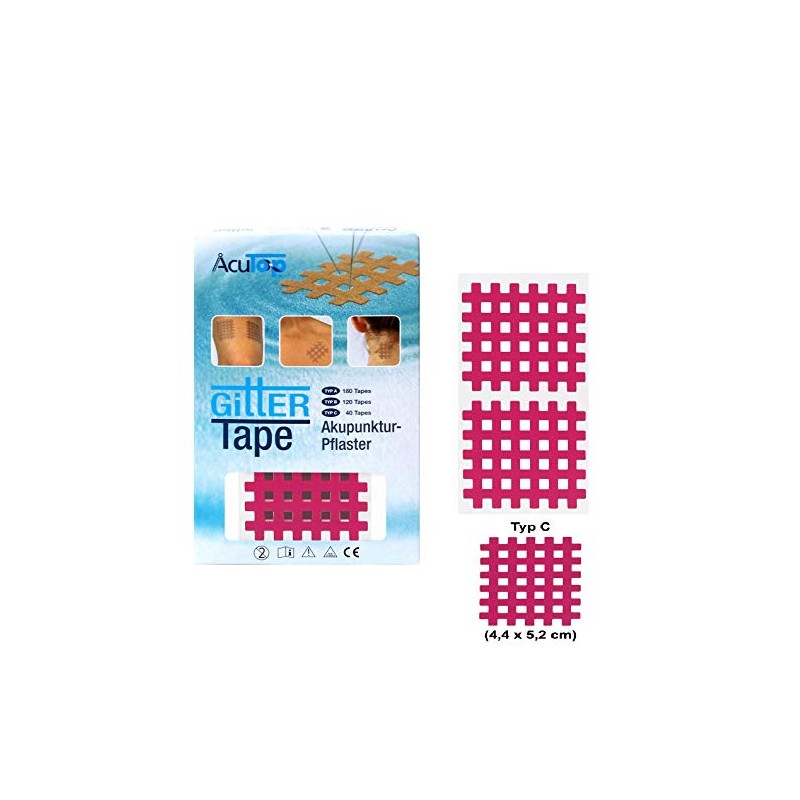 AcuTop Type A,B,C Grid Tape, Acupuncture Plasters, Grid Plasters, Physio