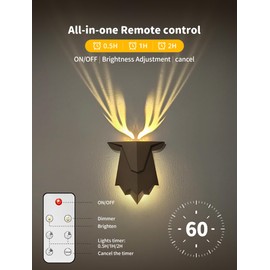 Tarinks Night Light,Stair Lights Indoor,Warm Rechargeable Night Light,Home Decor,Battery Stick On Lights for Stairway,Hallway,Kitchen,Closet,Cabinet,Bedroom,Kids' Room