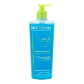 Bioderma Sébium Gel Moussant 500ml Pack De 2 Grasa Día/noche