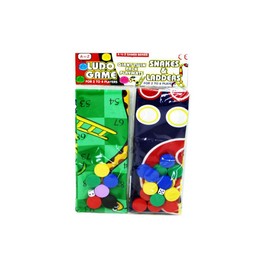 2 Traditional Family Games Giant Ludo and Giant Snakes and Ladders by Jesters