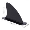Kayak Skeg Tracking Fin, PVC Integral Watershed Board Fin for