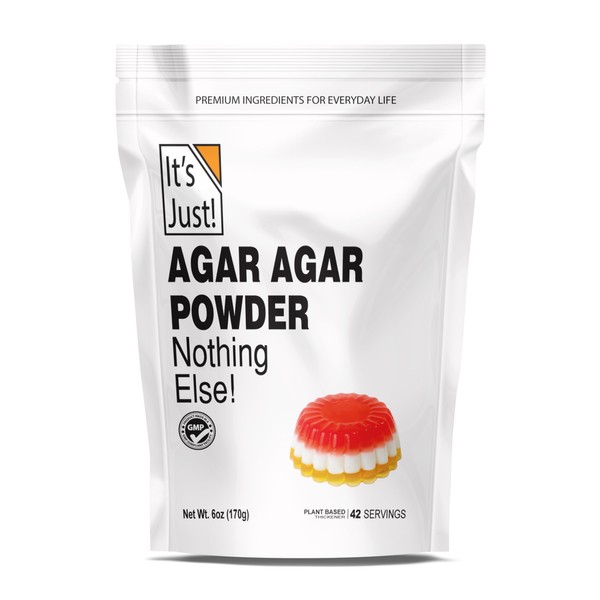 It's Just - Agar Agar Powder, Vegan Gelatin Substitute, 100%
