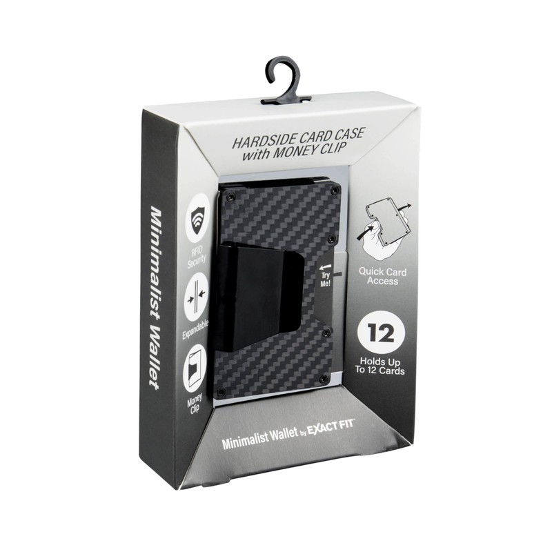 Exact Fit Men's Wallet, Grey, One Size