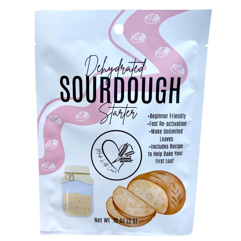 Dehydrated Sourdough Starter by Made With Loave | INCLUDES Recipe