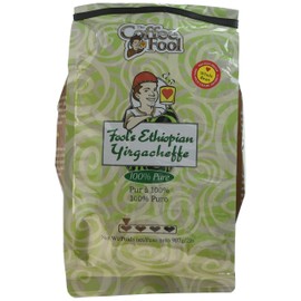 The Coffee Fool Ethiopian Yirgacheffe, Whole Bean, 2 Pound