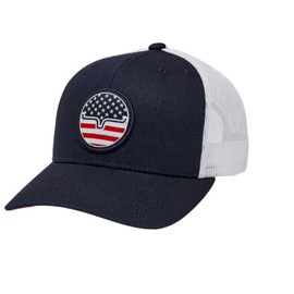 Kimes Ranch Caps Adjustable Snapback Stars N Stripe Hat - Navy