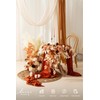 Ling's moment Wedding Arch Draping Fabric 2 Panels 32Ft x