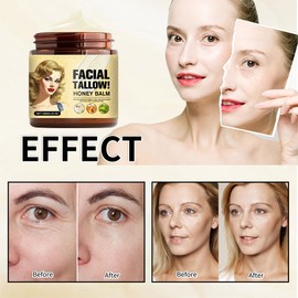 Generic Cebo de Res Para la Cara Original, Beef Tallow for Skin, Tallow and Honey Balm, Whipped Tallow Honey Balm, Sebo de Res Para la Cara (1 pcs cebo de res)