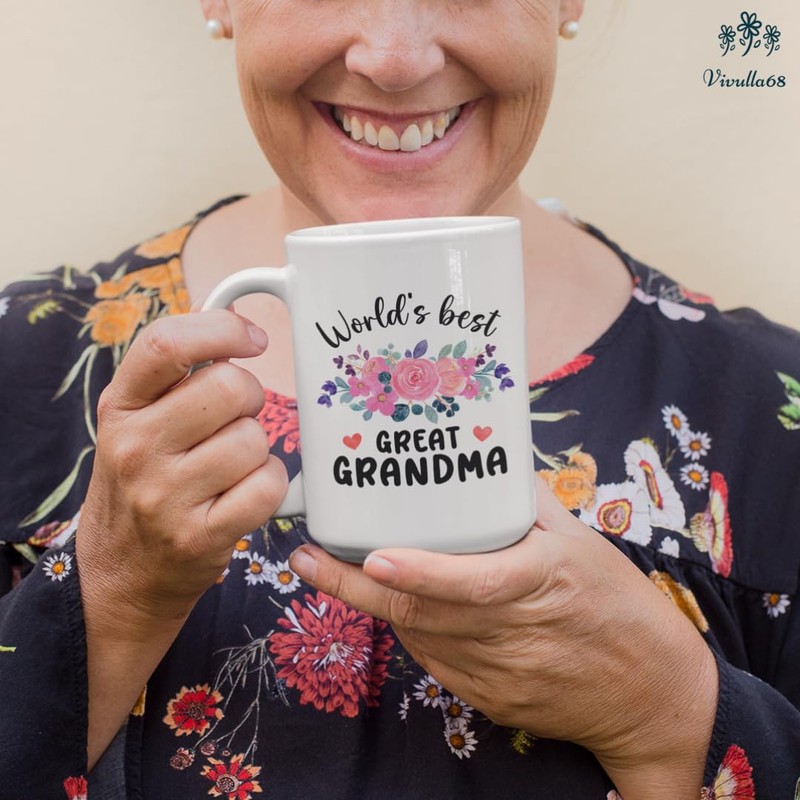 Worlds Best Great Grandma Mug - ideas Great Grandma Presents,