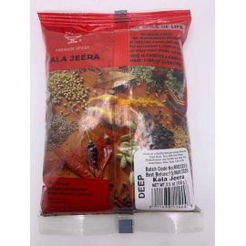 Deep Black Cumin Seeds (Kala Jeera) 100g ( 3.5 oz )