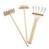 Caishun 3PCS Mini Zen Garden Rake Bamboo Sand Rake Tools