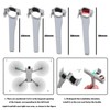 Create idea 4PCS Landing Gear Lightweight Heightened Extension Legs Compatible