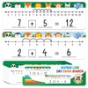 Jauisus 30 Pcs Number Line Dry Erase Whiteboard Card, 4”x12”