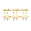6 Set Cabinet Door Catch Brass Cabinet Door Closet Ball