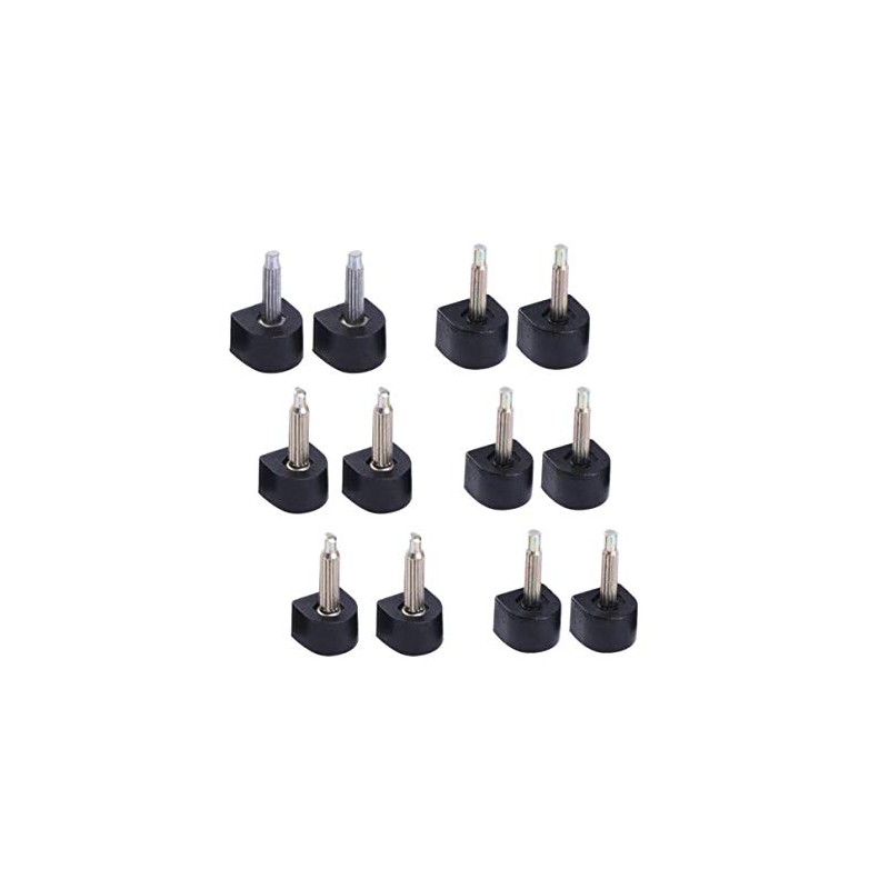6 Pairs Durable Heel Tips Replacement High Heel Caps Protectors