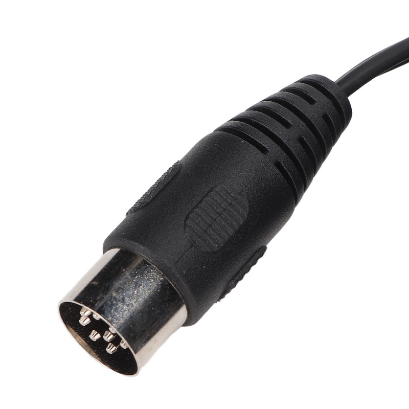 DIN 8 Pin to 3.5mm 2 RCA Cable Male to