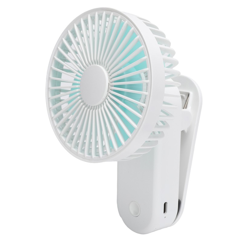 Clipon Desk Fan 3 Gears Wind Speeds Magnetic Small Portable