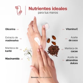 B Life | Kit de 3 cremas para manos 80 ml | Esencia de Madreselva | Con Vitamina E Y Niacinamida | Natural Hand Cream Honeysuckle.