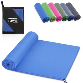 YC Kitchen Microfibre Towel, Quick-Absorbing Microfibre Fitness Towel, Suitable for Sports Towel, Travel Towel, Beach Towel, 40 x 80 cm