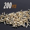 BokWin 200 Pcs Tiny Brad Nails Brass String Art Nails