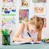 ZODIRISE Art Display for Kids Artwork, 10ft Picture Hanging Wire